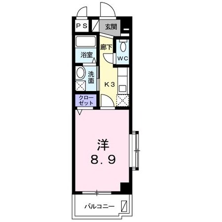 Shantiうりずんの物件間取画像